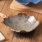 Artisanal Reactive Glaze Ceramic Bowl
